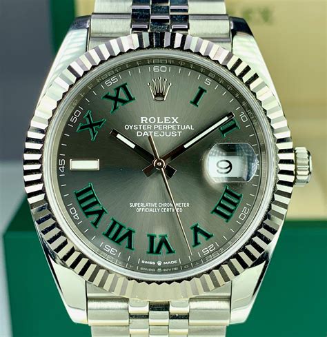 rolex 126334 wimbledon|Rolex datejust 41mm 126334.